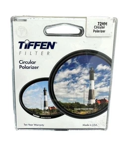 Tiffen 72mm Circular Polarizing Filter 72CP Makes a Blue Sky Bluer - Picture 1 of 4