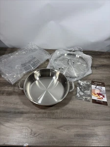 NEU Calphalon Tri-Clad Kupfer Edelstahl 12” Bratpfanne 1382-12” - Bild 1 von 8