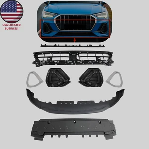 new front bumper lower spoiler insert trim set for 2019- 25 Q3 S-line SQ3 - Imagen 1 de 14