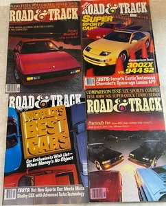 Road & Track's Magazine 1981-82-89 Total Of 4 Issues USED - Picture 1 of 6