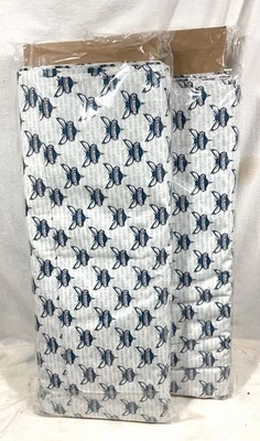 NBA Charlotte Hornets Logo,  Cotton Fabric. 2 BOLTS. 20 YARDS TOTAL. 44 in. Wide - Image 1 of 4