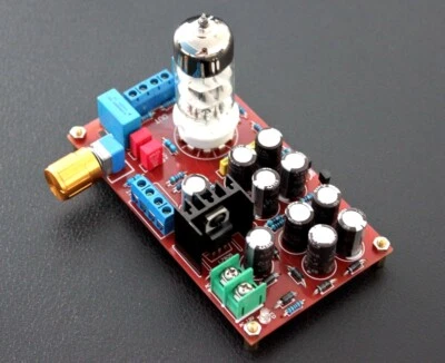 Finished board 6N3 Tube Buffer Audio Preamplifier Pre-AMP Board 12V 10W - Image 1 of 3