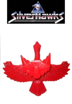 SilverHawks 1987 VOLT-URE de colección Kenner Molecular buitre pájaro rojo halcones plateados Foto 1 de 3