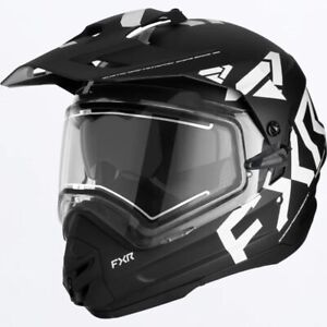 FXR Mens Torque X Team With E-Shield and Sun Shade Snowmobile Helmets
