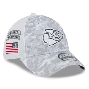 Mütze Cap Kansas City Chiefs New Era 2024 Salute To Service NFL Sideline 39THIRTY - Bild 1 von 12