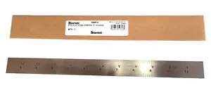 Starrett 604R-12 12" federgehärtetes Stahllineal mit Zoll Graduierungen 4R 52647 - Bild 1 von 7