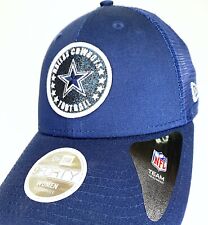 Dallas Cowboys Mesh Snapback 9twenty New Era Glitter Patch Logo Blue Womens OSFA