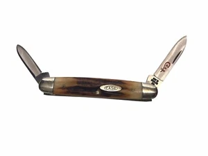 1978 Case XX Stainless USA Red Script 3.25" Red Stag Senator Pen Knife 5279 SSP - Picture 1 of 4