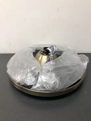 42" Indoor LED Bronze Ceiling Fan, Retractable DIY Shape, 6-Speed, Remote Contro - Image 1 of 4