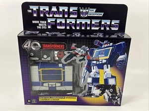 Transformers Soundwave 40th Anniversary 2024 Reissue NIB - Picture 1 of 16