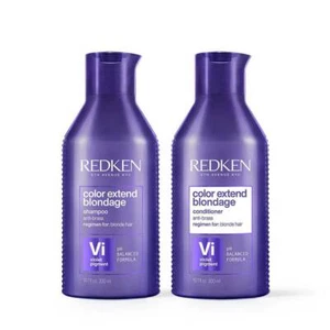 Redken Color Extend Blondage Shampoo and Conditioner 10.1 oz SET NEW PACKAGING - Picture 1 of 1