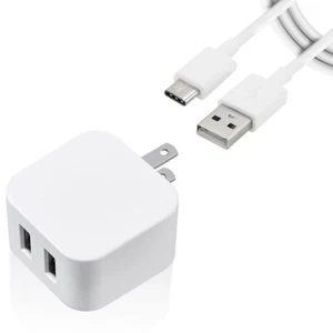 Pour Samsung Galaxy Note 20 5G SM-N981U 2en1 Double USB Adaptateur Secteur Type C Câble - Photo 1 sur 1