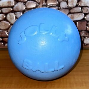 Jolly Pets Bounce-n-Play Dog Toy Ball 8 Inches BLUE