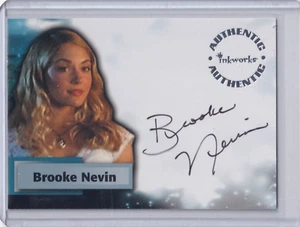 Inkworks Smallville #A41 2006 Brooke Nevin como Buffy Sanders autógrafo - Imagen 1 de 2