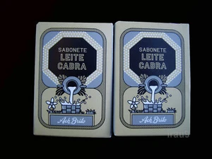 2x Soaps Goat Milk - Ach Brito Claus Porto - All Skin Types 2X 90g Portugal - Picture 1 of 2