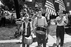 Vintage 4th of July Reprint - Patriotic Independence Day - 11x14 Glossy Photo - Picture 1 of 1