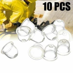10pcs Transparent Fuel Pump Carburetor Oil Bubble Primer Bulb Chainsaws Trimmer - Bild 1 von 14