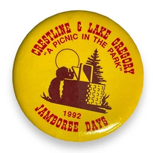 1992 Jamboree Days Crestline & Lake Gregory California Picnic In The Park Vtg - Picture 1 of 4