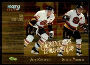 1995-96 Classic Printer's Proofs Gold Owen Sound Platers /249 #93 - Picture 1 of 2