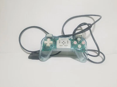 NYKO Turbo Clear PlayStation PS One Controller PS1 Game Pad Control Model: 80028 - Image 1 of 4