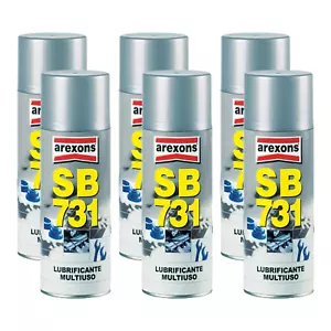 AREXONS SB731 LUBRIFICANTE TIPO SVITOL WD40 MULTIFUNZIONE SPRAY 400 ml X 6 - Imagen 1 de 2