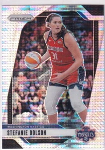 2024 WNBA Prizm Panini Basketball No. 34 Stefanie Dolson Pulsar Prizm 344/499 - Bild 1 von 2