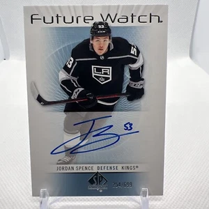 Jordan Spence 22-23 SP Authentic Retro Future Watch Auto /699 Los Angeles Kings - Bild 1 von 2