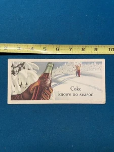 Vintage Coca Cola Advertising Blotter - Picture 1 of 2