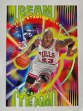 1995-96 Topps Stadium Club Beam Team #B14 Michael Jordan - Chicago Bulls - SSP