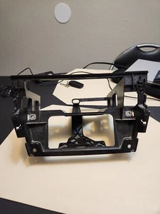 07-13 BMW E90 328i Front Dash CD Player Radio Trim Bracket Panel 51457075394 OEM - Picture 1 of 10