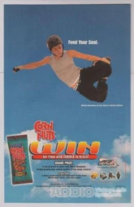 Maisnüsse Skater Fabiola DaSilva DRUCKANZEIGE Extremsport Werbeseite 2001 - Bild 1 von 1