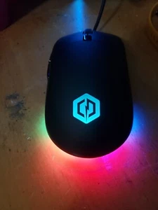 Ratón para juegos Cyberpower PC Elite M2 RGB con cable nuevo en caja - Imagen 1 de 4