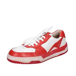 Chaussures femmes MOMA 37 EU baskets blanc cuir rose EY593-37 - Photo 1 sur 5