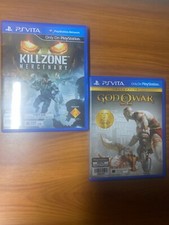 God of War+Killzone Playstation PS Vita Games Lot Asian/English -tested-