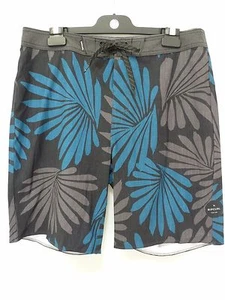 NUEVO CON ETIQUETAS PANTALONES CORTOS RIP CURL MIRAGE GLASSHOUSE TALLA 32 NEGRO CÓDIGO AA15 - Imagen 1 de 2