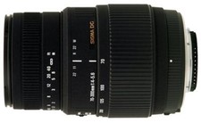 Sigma DG 70–300 mm 1:4–5,6 Makro Canon Fotografie Objektivkamera