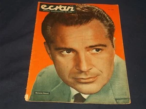1959 JUNE 16 ECRAN SPANISH MAGAZINE - ROSSANO BRAZZI COVER - E 26055 - Picture 1 of 2