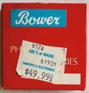 BOWER PHOTO ACCESSORIES BODY MOUNT FOR M42 LENS TO MINOLTA CAMERA - MINT IN BOX - Picture 1 of 4