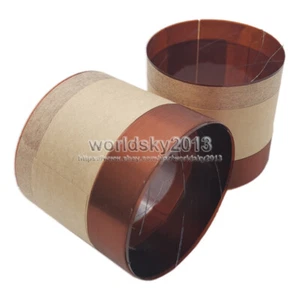 2pcs 63.5mm 8ohm KSV Altavoz Bass Bobina de voz Subwoofer Woofer Reparación de la unidad de sonido - Imagen 1 de 8