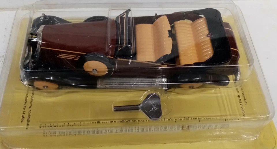 GIOCATTOLO LATTA AUTO CABRIO SERIE EDICOLA - Immagine 1 di 1