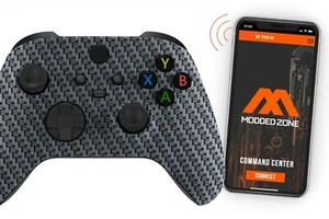 Controller modellato Carbon Xbox One Series S|X SMART personalizzato fuoco rapido FPS COD - Foto 1 di 6