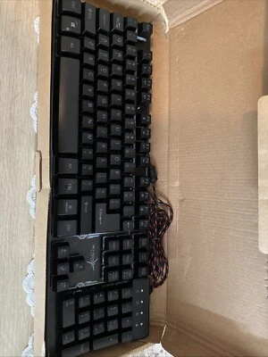 Skytech Gaming Keyboard K-1000 RGB Rainbow BackLit Full Size Keyboard - Image 1 of 2