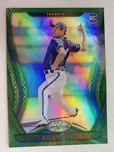 2020 Panini Chronicles Certified- Shun Yamaguchi Rookie #2- Green - Picture 1 of 1
