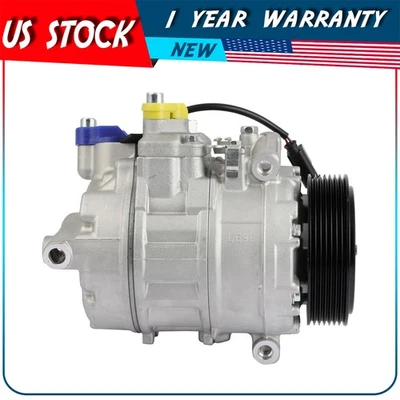 For BMW 535i 2008 2009 2010 3.0L BMW 535i xDrive 2009 2010 3.0L A/C Compressor - Image 1 of 4