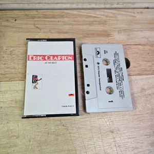  Eric Clapton Audio Cassette Tape At His Best  - Picture 1 of 2