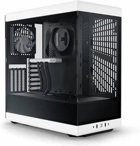 HYTE Y40 Midi Tower PC Case - White/Black - Photo 1/3