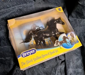 Breyer Black Stallion Horse & Book Set, New in Box #1153 *Box Damage* - Bild 1 von 6