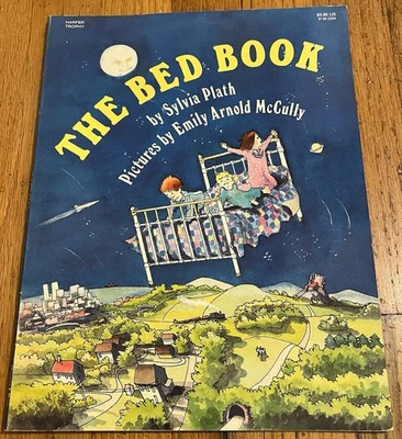 THE BED BOOK : by Sylvia Plath : illus Emily Arnold McCully : vintage - Image 1 of 4