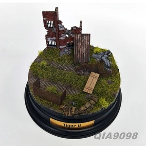 New 1/72 Scale WWII Scene Display Base For 1:72 WWII Tiger II Tank Model Display - Picture 1 of 10