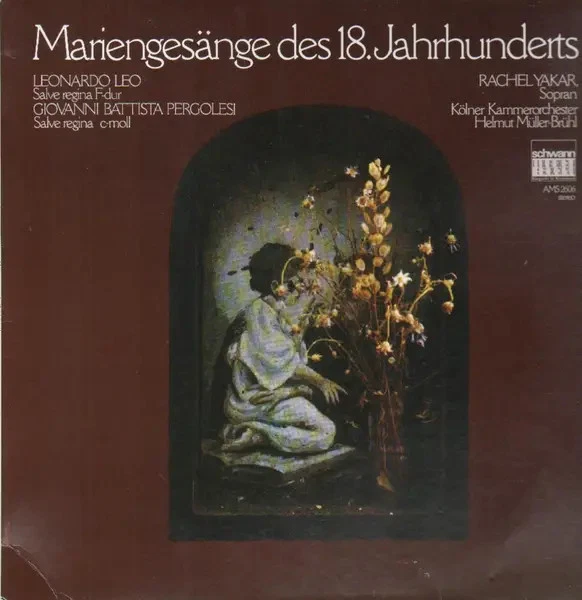 LP Leonardo Leo / Giovanni Battista Pergolesi Mariengesänge des 18.Jahrhunderts - Bild 1 von 1